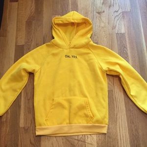Yellow Hoodie